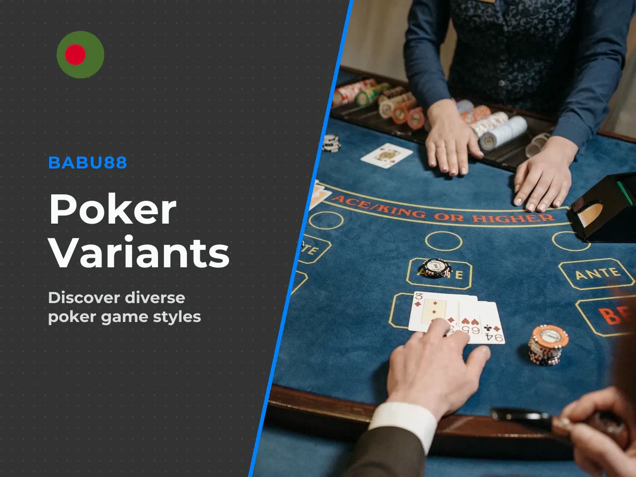 Other variants: Stud, Razz, and Casino Poker. While Hold'em and Omaha dominate online traffic, several other poker disciplines maintain dedicated player pools: