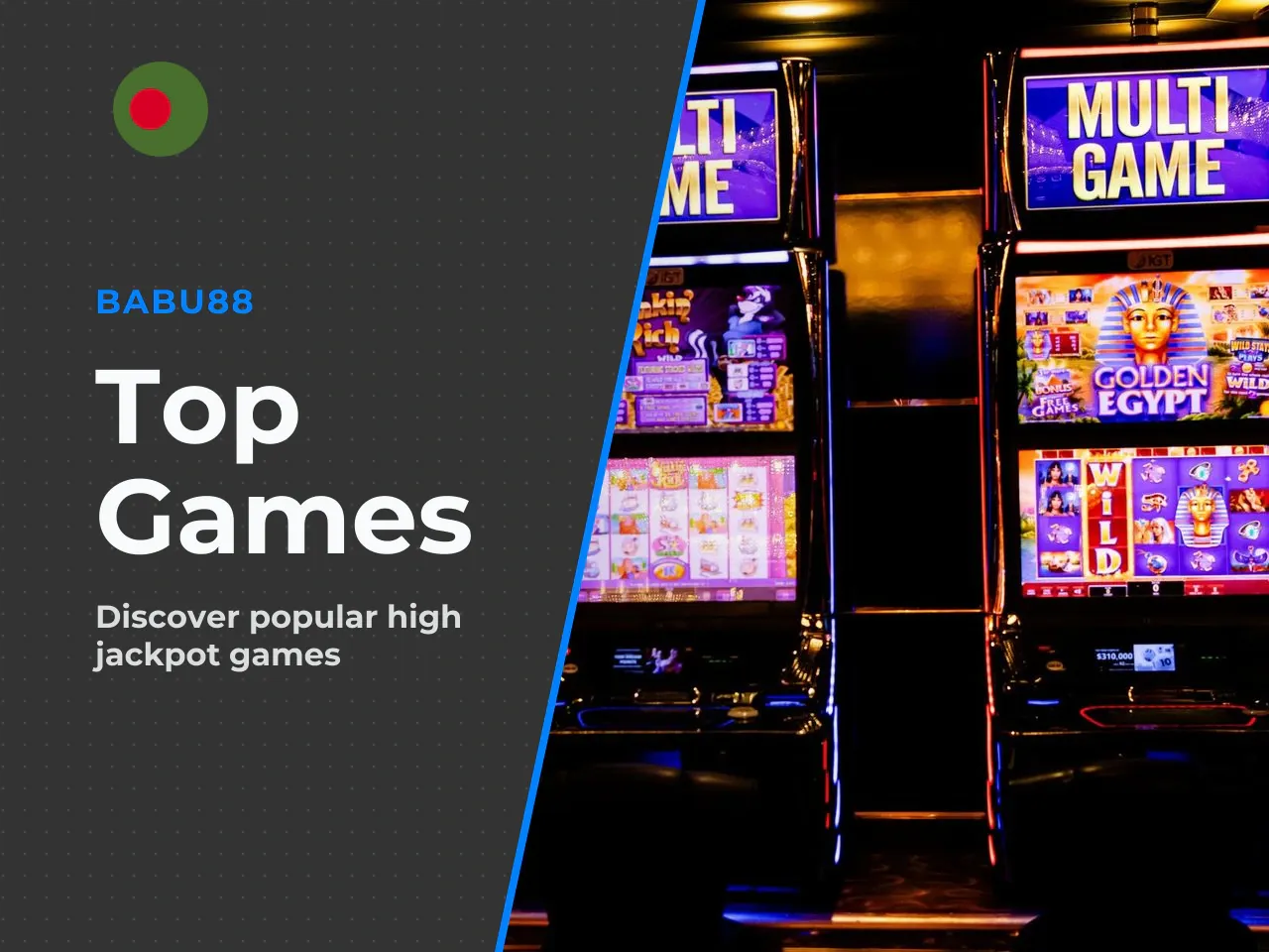 Which Providers and Games Are Most Often Searched Alongside Babu88 Jackpot. Users from South Asia typically search for jackpots in games from Pragmatic Play, Spade Gaming, Play'n GO, JILI, and local l