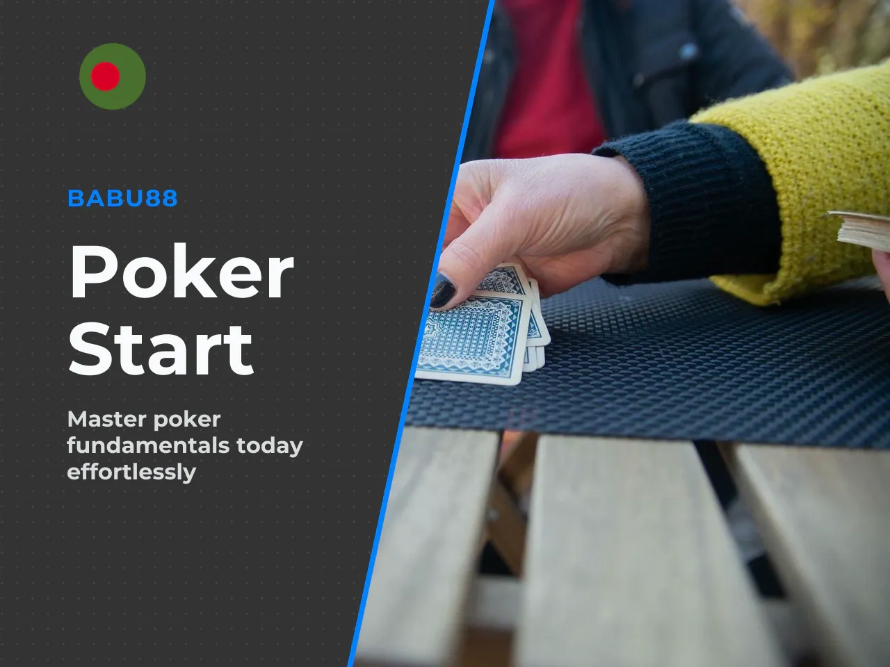 Texas Hold'em and Omaha for new players. Texas Hold'em is universally recognized as the optimal starting point for new poker players. The reason is structural: it uses a straightforward two-card start