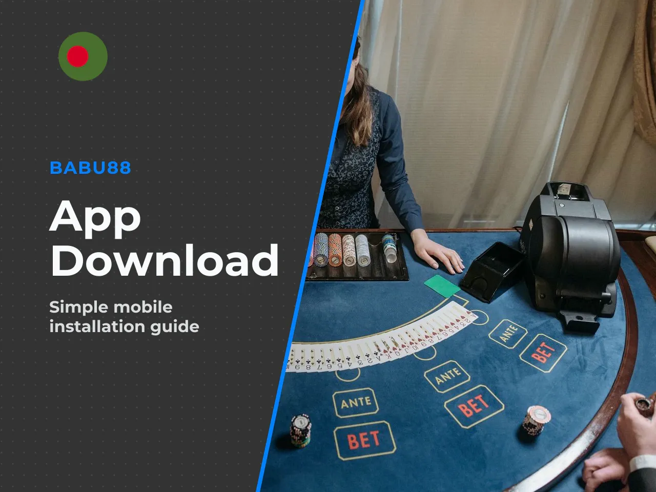 How to Download the Babu88 App on Android & iOS. You can get the application by downloading the installation file for Android or by installing a web shortcut (app for iOS) on Apple devices. The Babu88