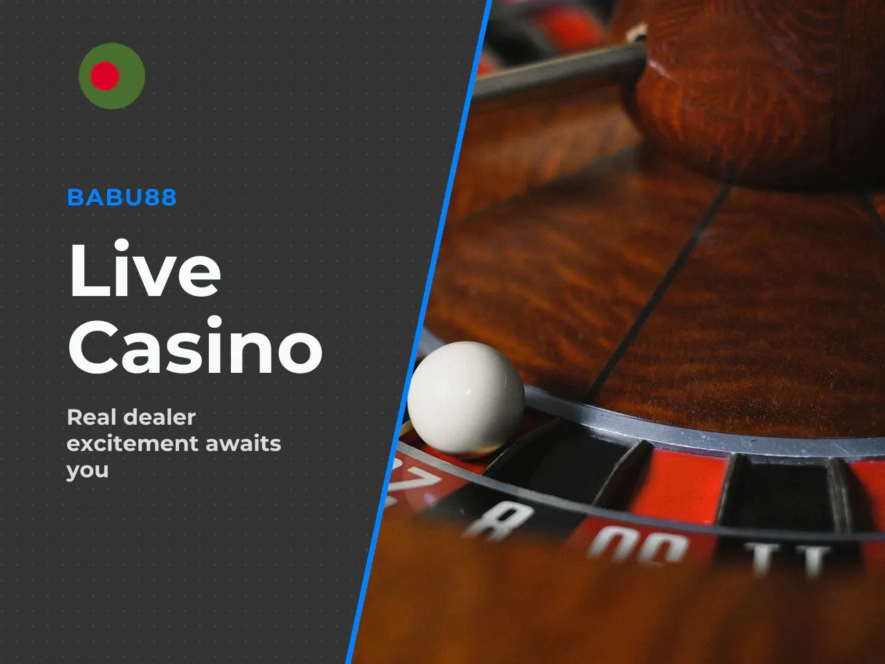 Live Casino and Adjacent Game Formats. Live casino offers games with live dealers where jackpots are implemented through additional side bets. The live games section includes roulette, blackjack, bacc
