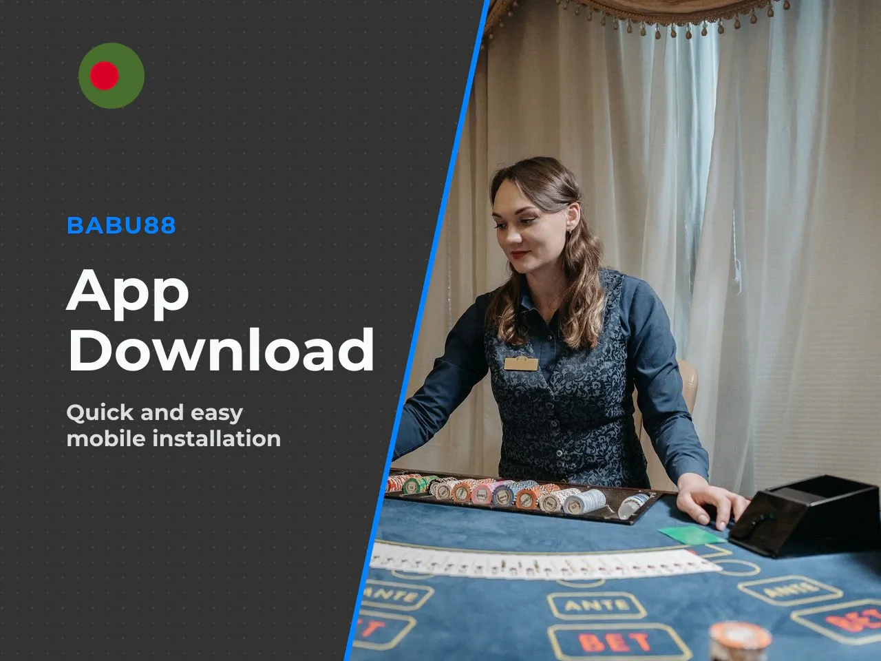 To download the Babu88 app for Android: 1. **Open the official Babu88 website** in your phone's browser. 2. **Tap "Download App"** — the APK file is approximately 15 MB. 3. **Enable installation from 