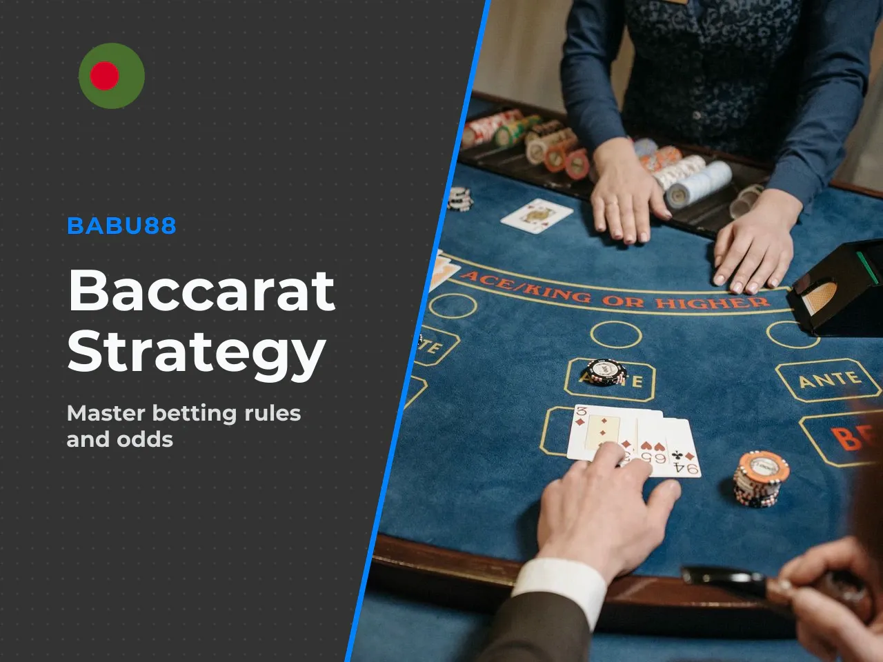 Player, Banker, and Tie Bets Explained. Every round of baccarat comes down to three possible wagers. Understanding what each one means - and what it costs you mathematically - is the single most usefu
