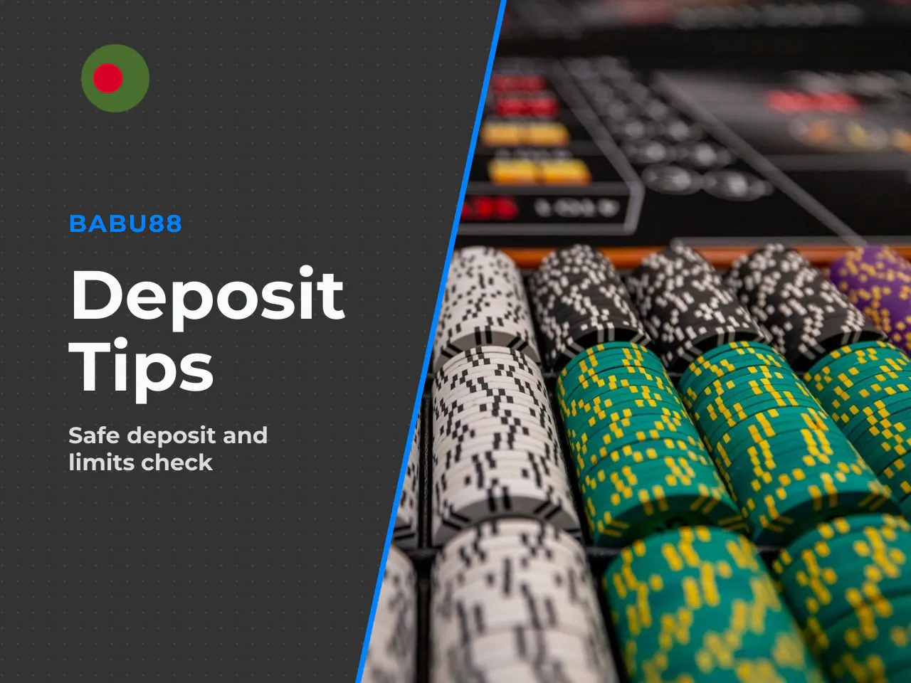 Five interface parameters to verify before depositing: 1. **Limit filters:** Confirm the lobby lets you filter by stake so you only see tables appropriate to your bankroll. 2. **Stack display in big b