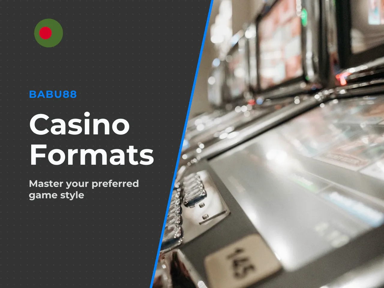 Slots, Live and Table Games: How to Choose the Format for Your Style. The differences between formats define game style. Slots babu88 are designed for quick entertainment. Casino live requires prolong