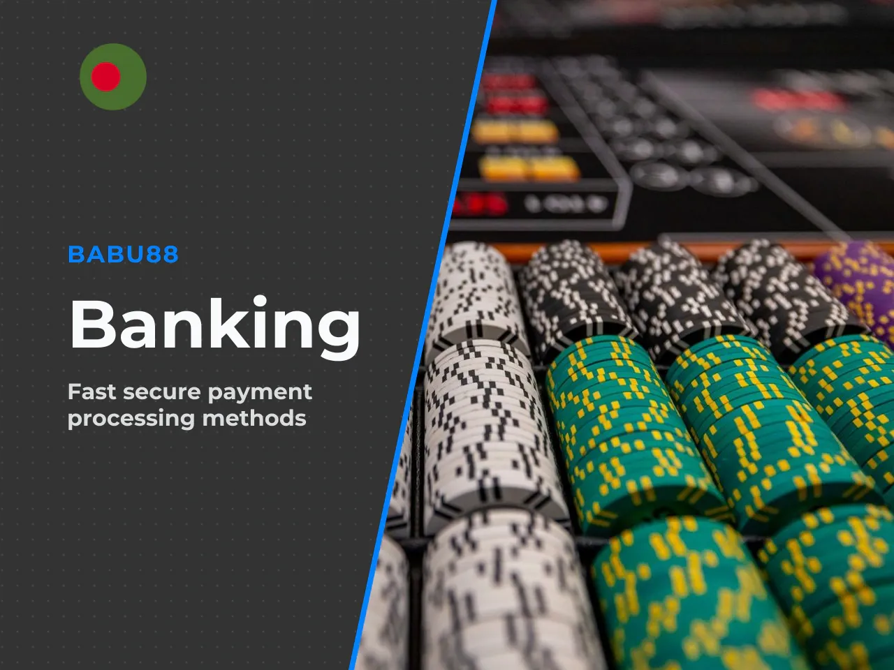 Deposit and Withdrawal Flow in App and Website. The payment process works identically whether you are using the babu88 mobile app or the website. Here is how each direction works: **How to deposit:** 
