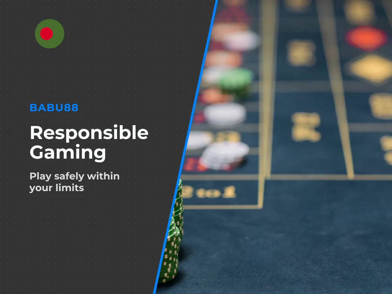 Responsible Gaming: Play Within Your Limits. Babu88 provides tools for self-exclusion, deposit caps and session-time reminders. Before playing, set a budget you can afford to lose entirely. Not partia