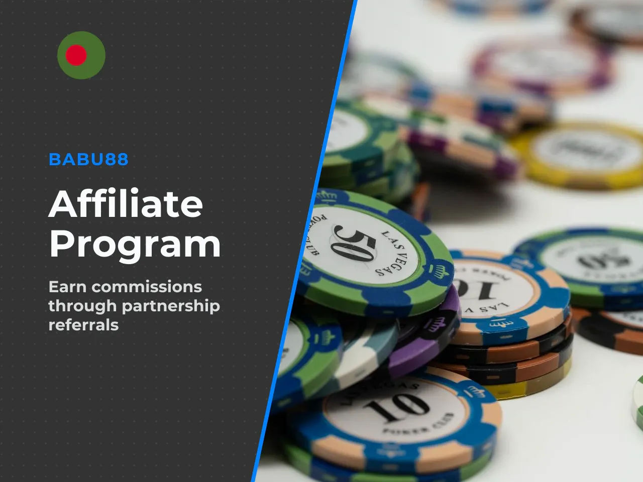 Affiliate Sign Up for Partners and Referral Models. An affiliate or agent account is for people who want to earn commissions by referring new players to Babu88 — not by playing themselves. Instead of 