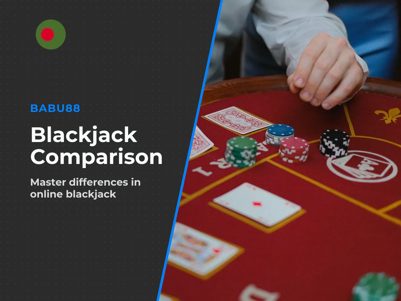 How online blackjack differs from a