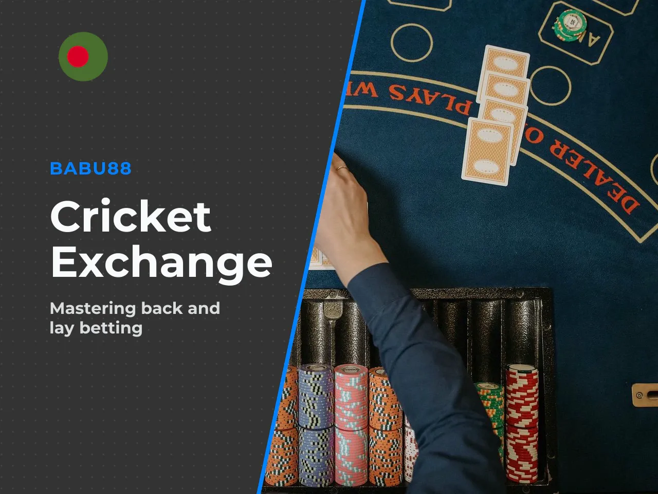 How Premium Cricket Exchange Differs from a Standard Babu88 Cricket Bet. The central difference between premium cricket exchange and a regular sports bet? The ability to place both **Back** (for) and 